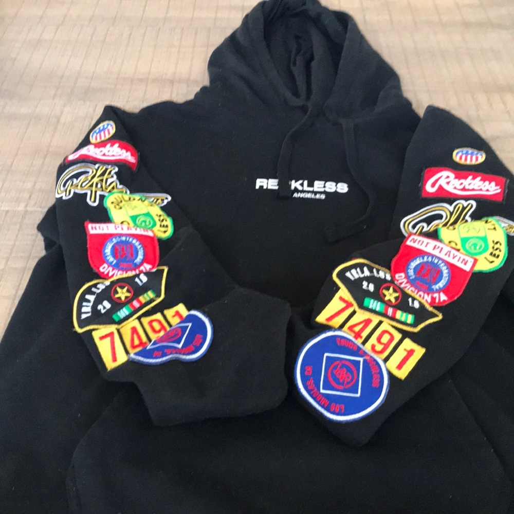 Young & Reckless Black hoodie (Sweater)